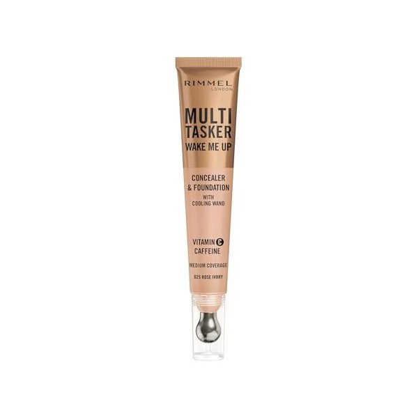 Rimmel Multi-Tasker Wake Me Up Concealer & Foundation - 55 - Classic Beige, 20ml