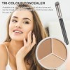 Palette Correcteur,Anti-Cernes Contouring,Full Coverage Concealer Palette,3in1 Contour Palette,Makeup Palette Correctrice,Pal