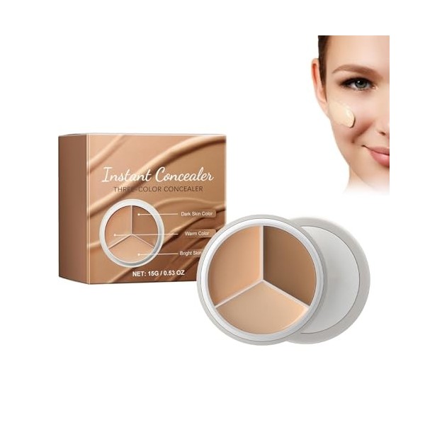 Concealer Pour Couvrir Et Rafraîchir, Concealer Pour Couvrir Les Anneaux Concealer Imperméable À Leau, Concealer Pour La Pea