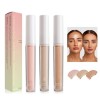 Correcteur Pour Le Visage, Correcteur Liquide, Anti-Cernes De Maquillage Liquide, Crème Correcteur Stick, Contour Concealer, 