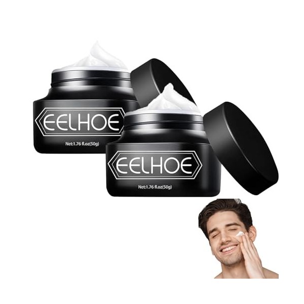 50g Anti-cernes pour Hommes, Crème Correctrice Fond de teint Hydratant, Anti-cernes de Maquillage pour Hommes, Rafraîchissant