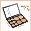 Litinliv Palette Correcteur de Teint 10 Couleur Professional Makeup Palette Correctrice, Concealer Anti Cernes, Texture Créme