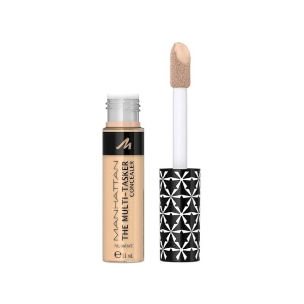 Manhattan Multi-Tasker Concealer Fb. 20 Fair Liquide imperméable avec grand applicateur Soft Touch 11 ml