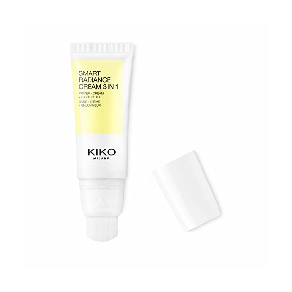 KIKO Milano Smart Radiance Cream 02 | Crème Hydratante, Base Et Enlumineur Pour Toutes Les Carnations