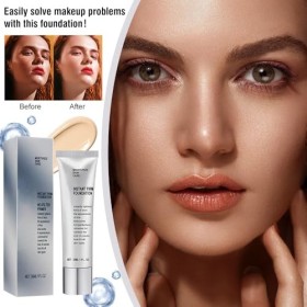 KUIRUNRX® No-Filter Primer, Apparence des Pores Minimisées, Teint uniformisé, Formule Légère, Crème Raffermissante Longue Dur