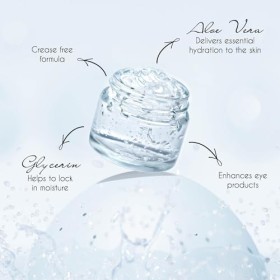 Karla Cosmetics Fix Potion Multifonctionnel - Base de fard à paupières et paillettes à laloe vera et à la glycérine - Fixati