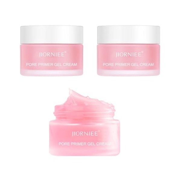 Primer Maquillage Crème Visage Pore Primer, Base de Maquillage Hydratante pour Rétrécir Les Pores, Matte Base Contrôle de lh