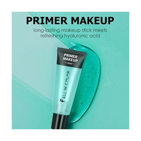 Primer Hydratant,Base Lissante Avant Maquillage,Gel-crème Primer Pores,Power Makeup Primer,Gel Hydratant pour le Visage,Base 