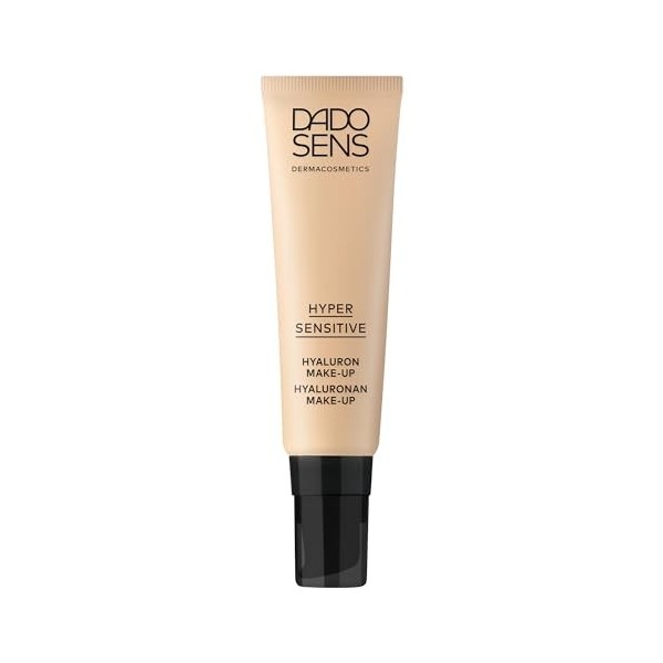 DADO SENS HYPERSENSITIVE HYALURON MAKE-UP beige 30 ml – Pour peaux sensibles, pour un teint naturel et uniforme, couvrance mo