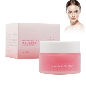 Visage Pore Primer,Base de Maquillage,Base de Maquillage Hydratante pour Rétrécir les Pores,Matte Base/Oil Control Firming/Mo