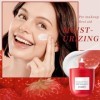 Apprêt pour le visage - Apprêt de maquillage à la fraise pour le visage - Apprêt invisible pour le visage - Hydratant, facile