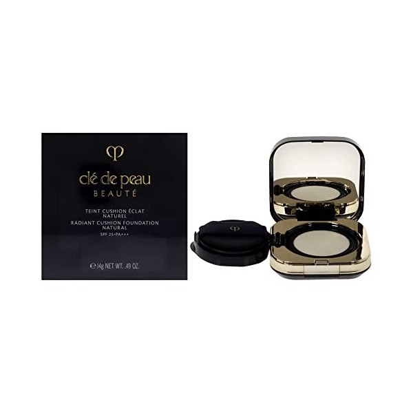 Clé de Peau Beauté Radiant Cushion Fond de teint naturel B10 Beige clair pour femme 14,2 g