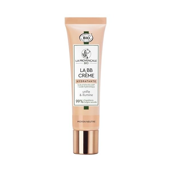 La Provençale La BB Crème Lumière dOcres Moyen Neutre certifiée BIO 30ml