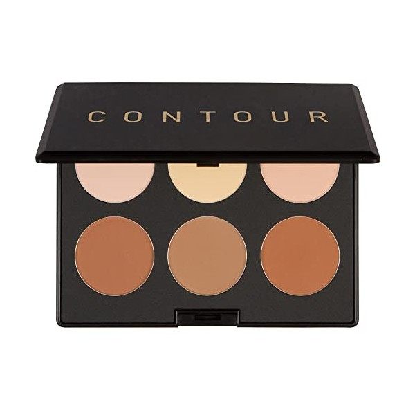 Elizabeth Mott Kit de contour et palette de poudre à mettre en valeur cruauté et parabens 0.11 oz