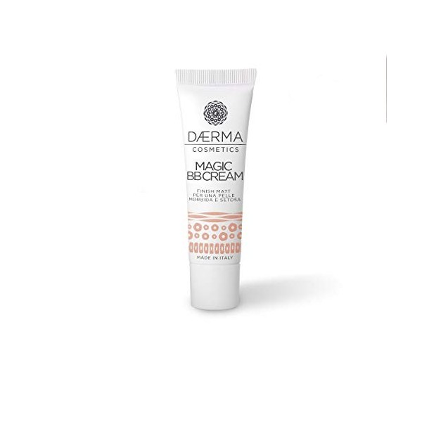 DAERMA Magic BB Cream à lacide hyaluronique et aux pigments microencapsulés pour un aspect naturellement lumineux, hydratant