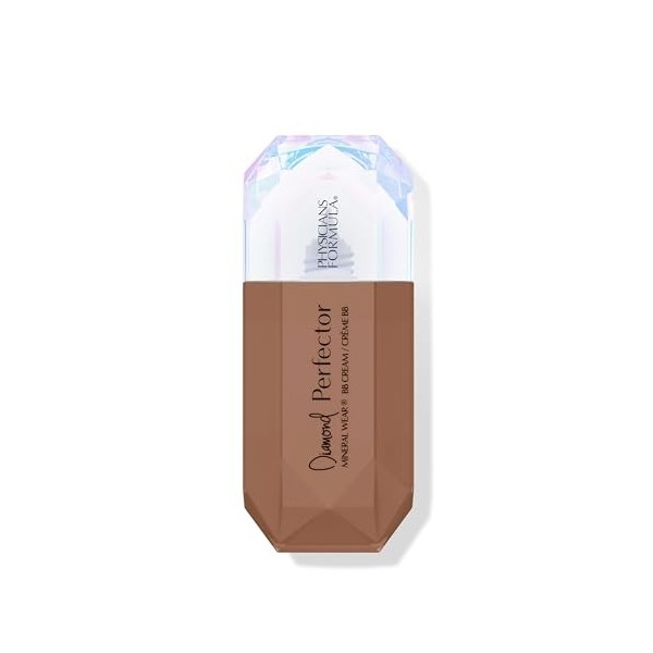 Physicians Formula Mineral Wear Diamond Perfector BB Cream, Crème Hydratante Teintée avec Extrait de Diamant et Vitamine E, C