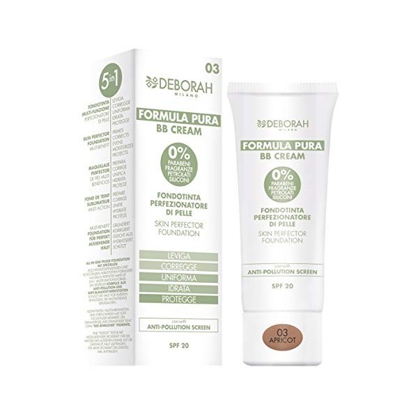 DEBORAH BB Crème Pure 0% 03 Cosmétique Per il Visage