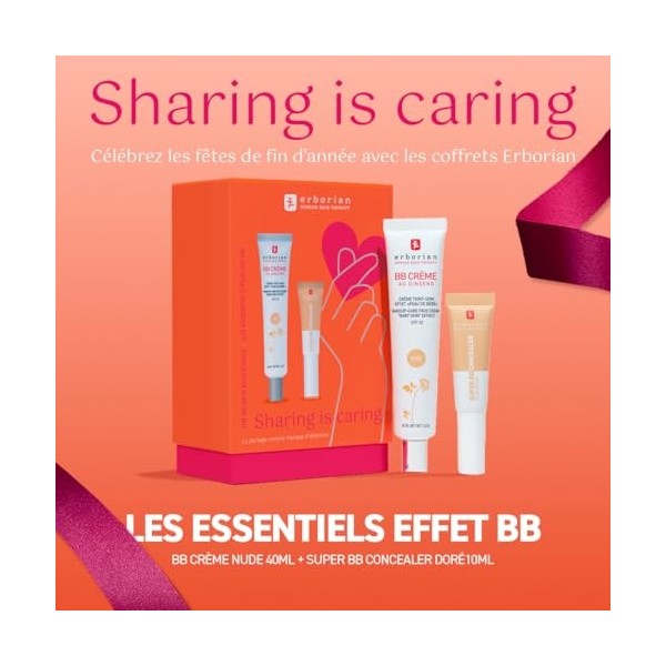 Erborian - Les Essentiels effet BB - Coffret duo BB Crème x Super BB Concealer - BB Crème Nude 40ml + Super BB Concealer Nude