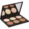 Elizabeth Mott Kit de contour et palette de poudre à mettre en valeur cruauté et parabens 0.11 oz