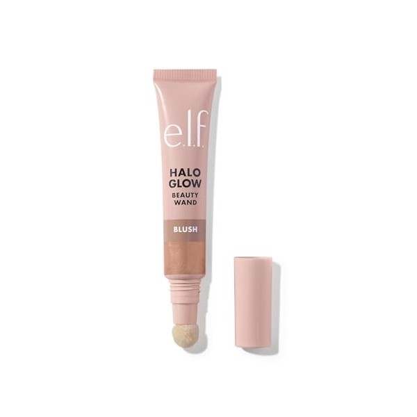 e.l.f. Halo Glow – Baguette de maquillage pour fard à joues liquides pour des joues éclatantes, infusées de squalane, végétal