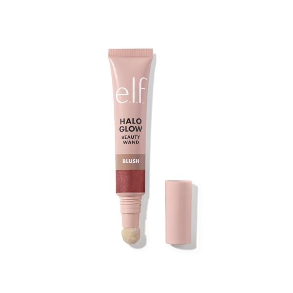 e.l.f. Halo Glow – Baguette de maquillage pour fard à joues liquides pour des joues éclatantes, infusées de squalane, végétal