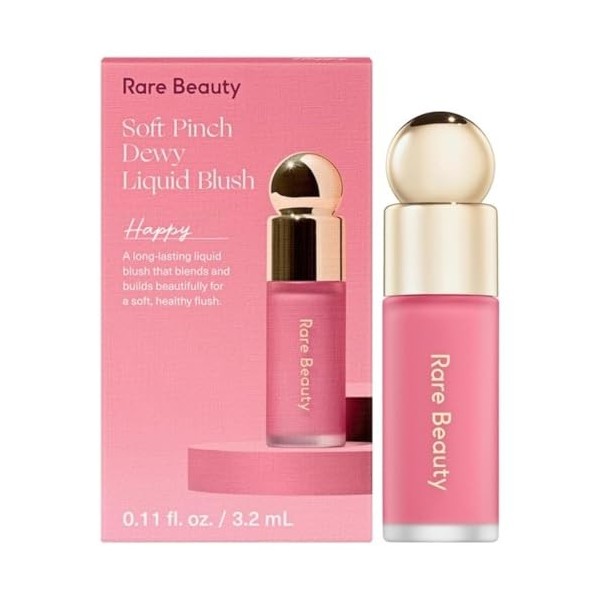 Rare Beauty Mini Soft Pinch Liquid Blush Happy, 3.2ml 