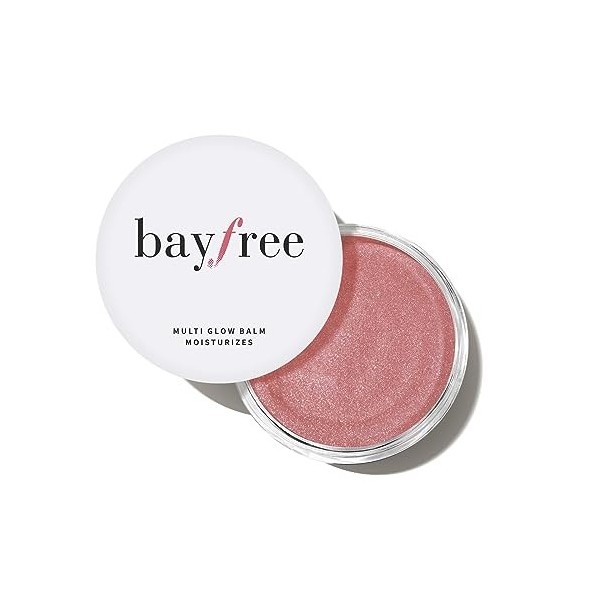 bayfree Mulit Glow Balm,Blush Creme, Blush et Fards à Joues, Hydratant Longue Tenue,Texture Légère Non Grasse,Naturel Makeup 