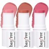 bayfree Cream Blush Stick,3PCS Blush et Fards à Joues Stick,Creme Stick Blush Hydratant Longue Tenue,Texture Légère,Maquillag