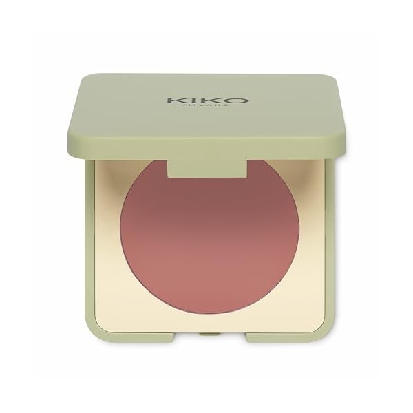 KIKO Milano Green Me Blush 102, Blush Compact Effet Naturel