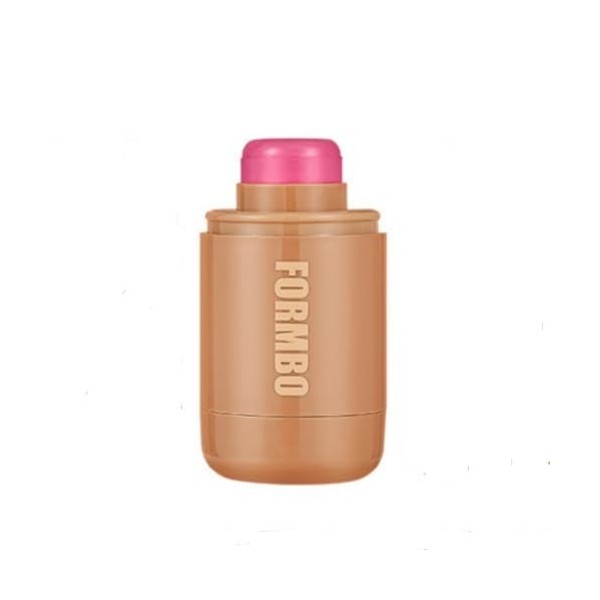 Blush Stick Crème, Blush pour Joues, Blush Deux en Un, Convient à Tous les Types de Peau, Effet Glowy Blush, Maquillage Joues