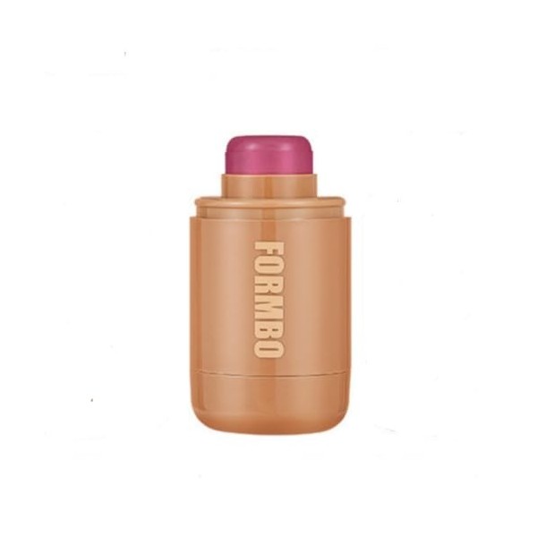 Blush Stick Crème, Blush pour Joues, Blush Deux en Un, Convient à Tous les Types de Peau, Effet Glowy Blush, Maquillage Joues