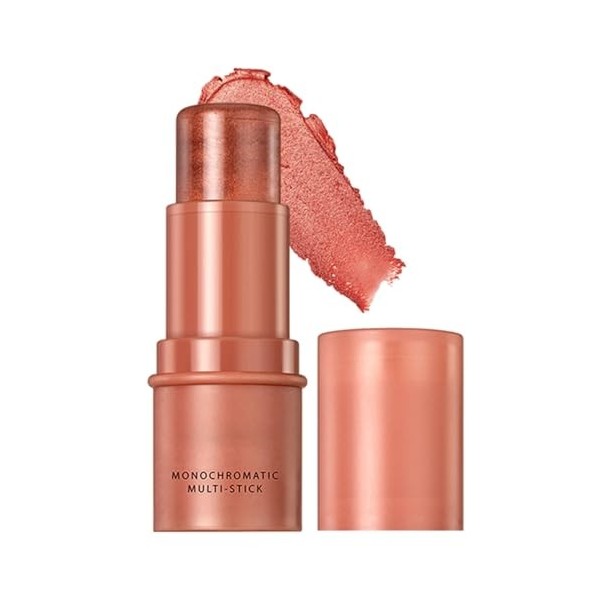 Maquillage multi-bâtons - Bâton de fard à joues crème pour joues - Blush crème hautement pigmenté pour les joues, maquillage 