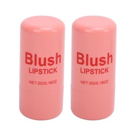 Bâton de Fard à Joues Crème, Maquillage Multifonctionnel Hydratant, Couleurs Vives Durables, Application Facile avec Concepti