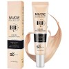 CC Crème,Fluide Fond de Teint Couvrant Imperfections,Durable Maquillage Nude Hydratant CC Crème,Anticernes,Anti-Terne et Anti