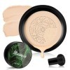 CC Cream Air Cushion Foundation Tête de Champignon Coussin dair BB Crème Hydratante Concealer Base de Maquillage Uniforme po