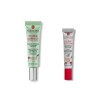 Erborian - Lot de 3 produits : 1 Crème Teintée Anti-Rougeur CC Red Correct - Vert + 2 Centella Cleansing Oil - Rouge - Cosmét