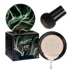 Pilzkopf CC Creme Air Cushion - Fond de teint - Sensation Flawless BB Cream - Contrôle de lhuile - Durable et léger - Lissag