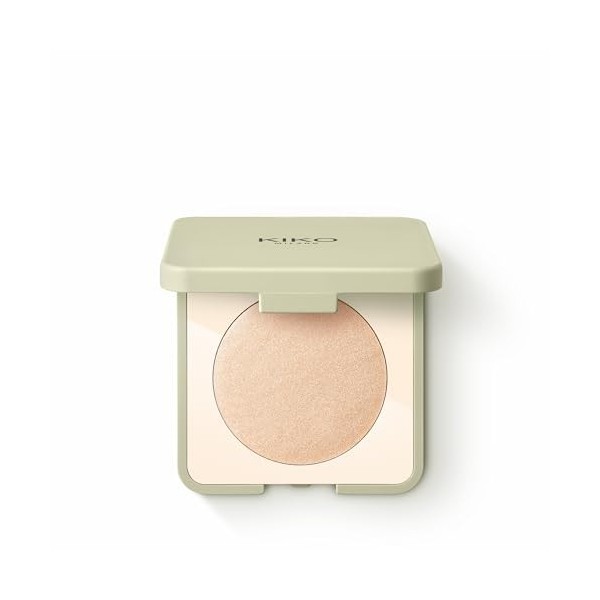 KIKO Milano Green Me Highlighter, Enlumineur Visage En Poudre