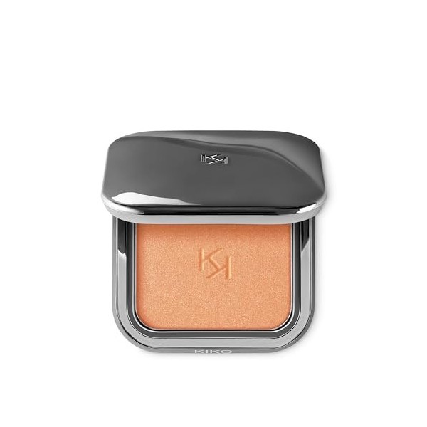 KIKO Milano Glow Fusion Powder Highlighter 04, Enlumineur Poudre Avec Résultat Modulable