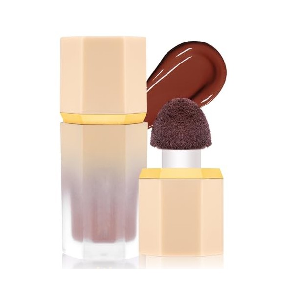 Maquillage de Contour Liquide, Liquid Contouring Maquillage Stick, Aspect Naturel, Bâton de Maquillage Liquide Longue Durée, 