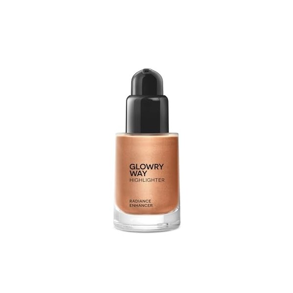 WYCON Cosmetics GLOWRY Way Illuminant Fluide Multifonction avec Texture Légère et Effet Lumineux et Lissé - 04 Bright tierra