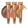 Prreal Lot de 3 surligneurs Contour Blush Beauty Wand avec applicateur à coussin doux, crème lisse, mat, anti-cernes liquide,