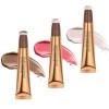 LMDAOO Lot de 3 surligneurs de contour de blush Beauty Wand - Finition mate naturelle - Bâton de contour de blush - Crème lis