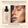 Body Oil Shimmer, Shimmer Lotion Pour Le Corps, Surligneur de Crème Lisse Durable, Body Highlighter, Corps Luminant Huile Liq