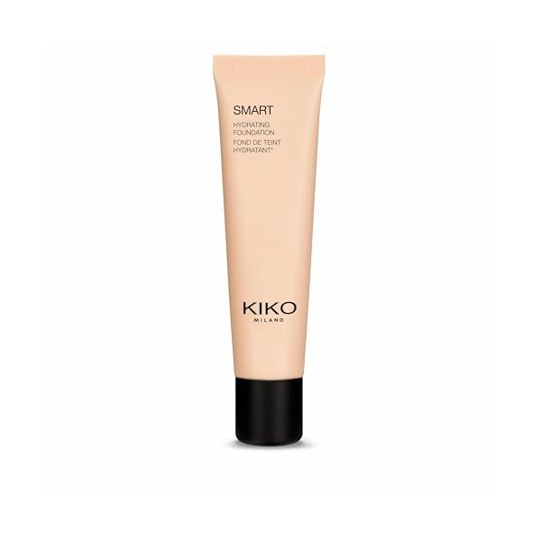 KIKO Milano Smart Hydrating Foundation 16 - N 40, Fond De Teint Fluide Hydratant Et Uniformisant