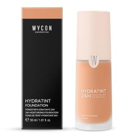 WYCON Cosmetics HYDRATINT Fond de teint lumineux et hydratant avec acide hyaluronique et urée, 24 heures dhydratation - NW35