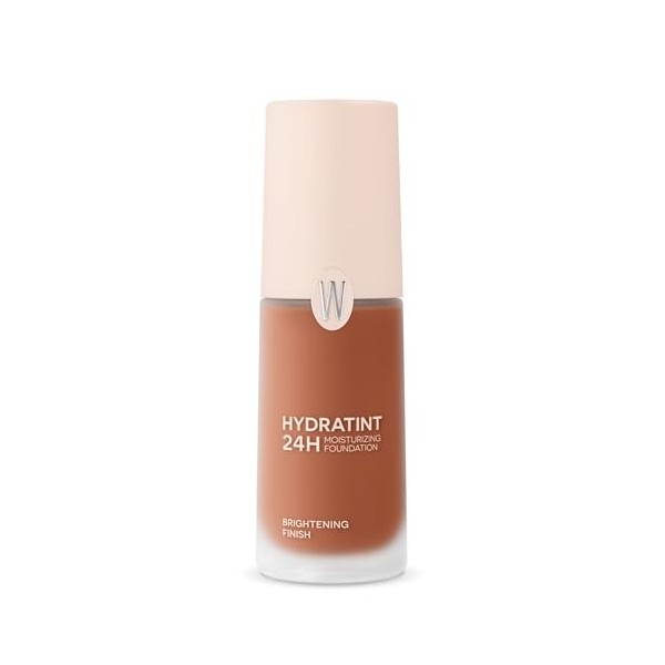 WYCON Cosmetics HYDRATINT Fond de teint lumineux et hydratant avec acide hyaluronique et urée, 24 heures dhydratation - NW55