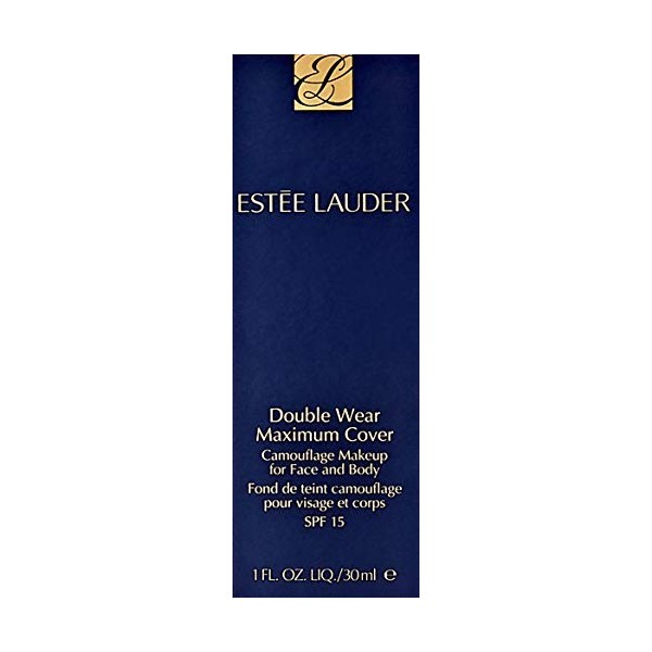 Estée Lauder Make-up Camouflage Maximum Double Wear Fond de Teint pour Visage/Corps SPF15 14 Spiced Sand 30 ml