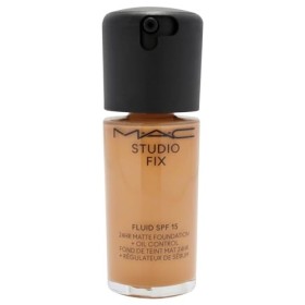 Studio Fix Fluid SPF 15 24Hr Matte Foundation Plus Oil Control -NC45 by MAC for Women - 1 oz Foundation
