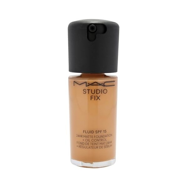 Studio Fix Fluid SPF 15 24Hr Matte Foundation Plus Oil Control -NC45 by MAC for Women - 1 oz Foundation